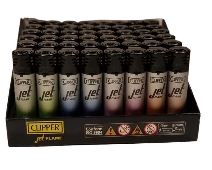 Clipper Jet Flame Gradient Lighter | Kompakt stormlighter