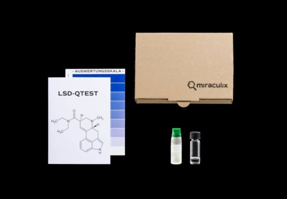 Miraculix LSD test | Testkit | Topp Kvalitet | Sjekk Styrkegrad